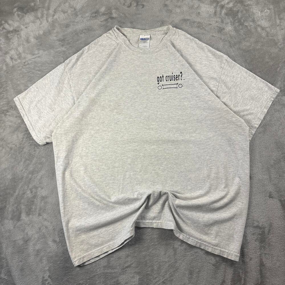 Y2K Toyota Land Cruiser 100 Series T Shirt Mens XL Gray My Other Wife